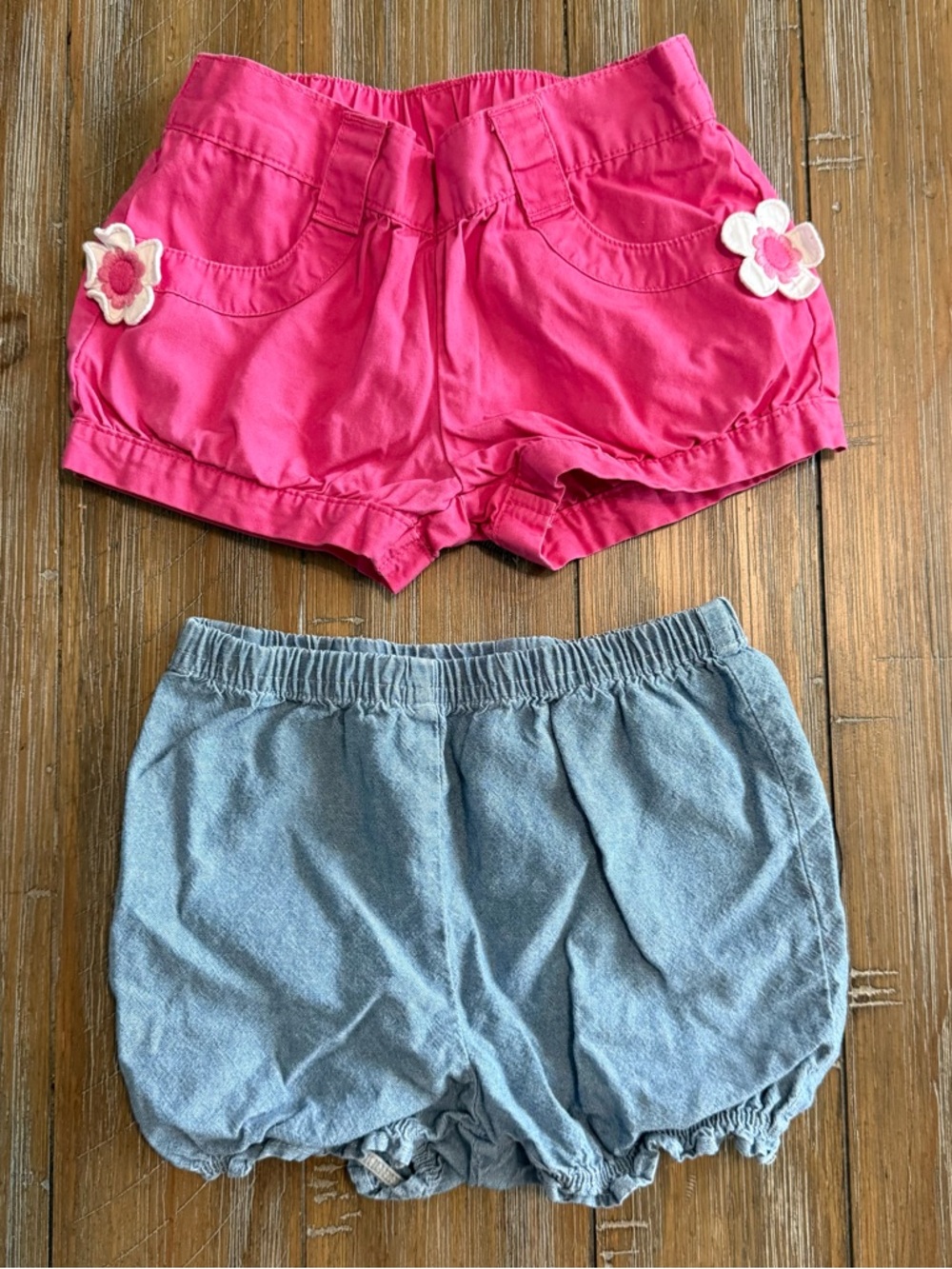 Baby girl shorts set